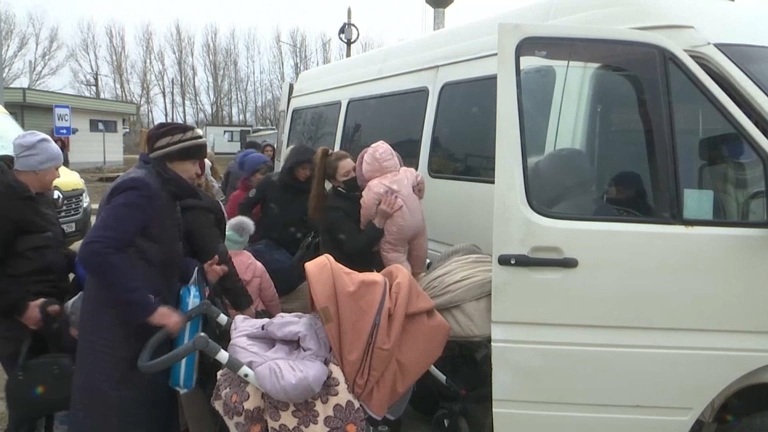 Europa recibe una oleada de refugiados ucranianos