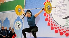 رقابت وزنه برداری قهرمانی کشورها عرب