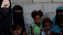 Angelina Jolie im Jemen