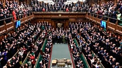 Британские парламентарии приветствовали Владимира Зеленского аплодисментами