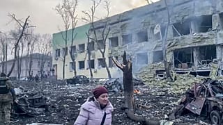 بمباران بیمارستان کودکان در ماریوپل اوکراین