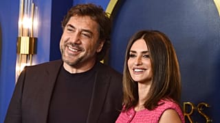 Carlos Bardem y Penélope Cruz en el almuerzo de los Óscar, Los Ángeles, Estados Unidos