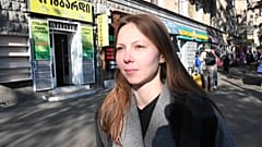 Imagen de Violetta, exiliada rusa en Tiflis, capital de Georgia