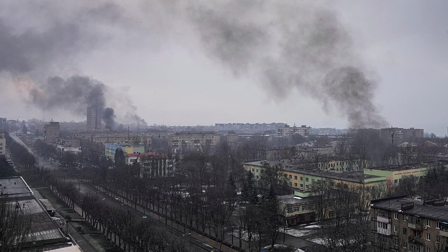 Мариуполь, 9 марта