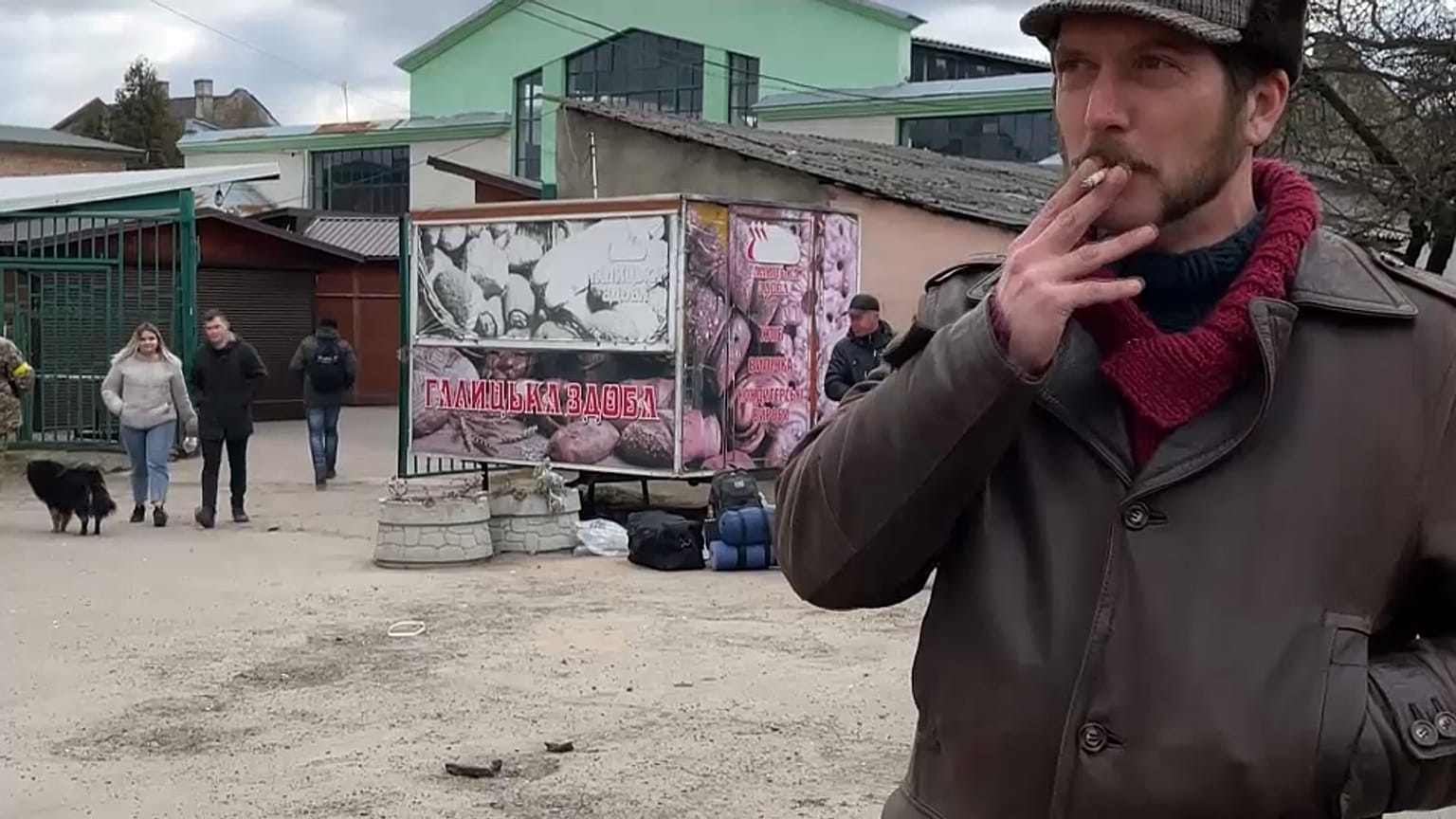 Pierre, cittadino francese, è pronto ad aiutare l'Ucraina. 