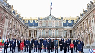 Les dirigeants de l'UE sont réunis à Versailles pour un sommet informel