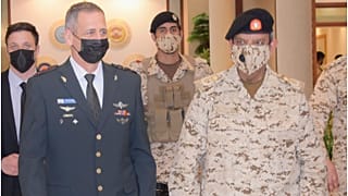 رئيس هيئة الركان الإسرائيلي أفيف كوخافي في المنامة 