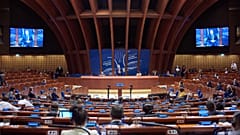 Az Európa Tanács parlamenti közgyűlése plenáris ülésen 2021 júniusában