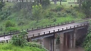 Timelapse videos show the rapid rise and slow draining of severe floods that gripped parts of the state’s southeast in late February and early March.