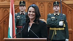Katalin Novak, nouvelle présidente de la Hongrie, le 10 mars 2022