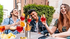 Bar work is a good option when working abroad or at festivals.