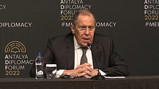 Sergei Lavrov, Russia's Foreign Minister 