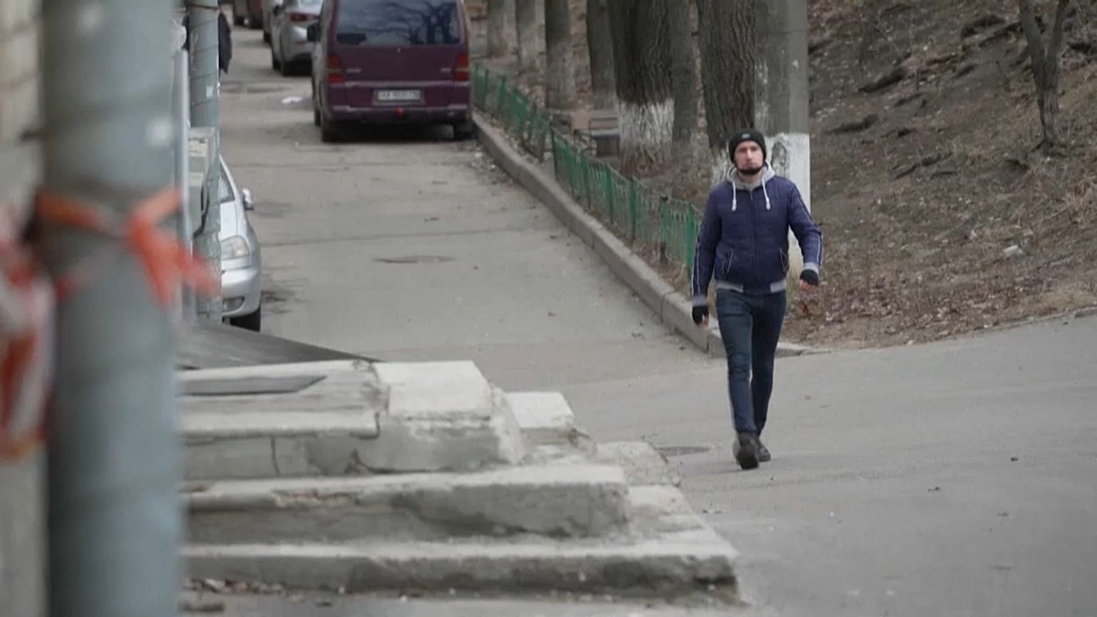 Un citoyen russe à Kiev