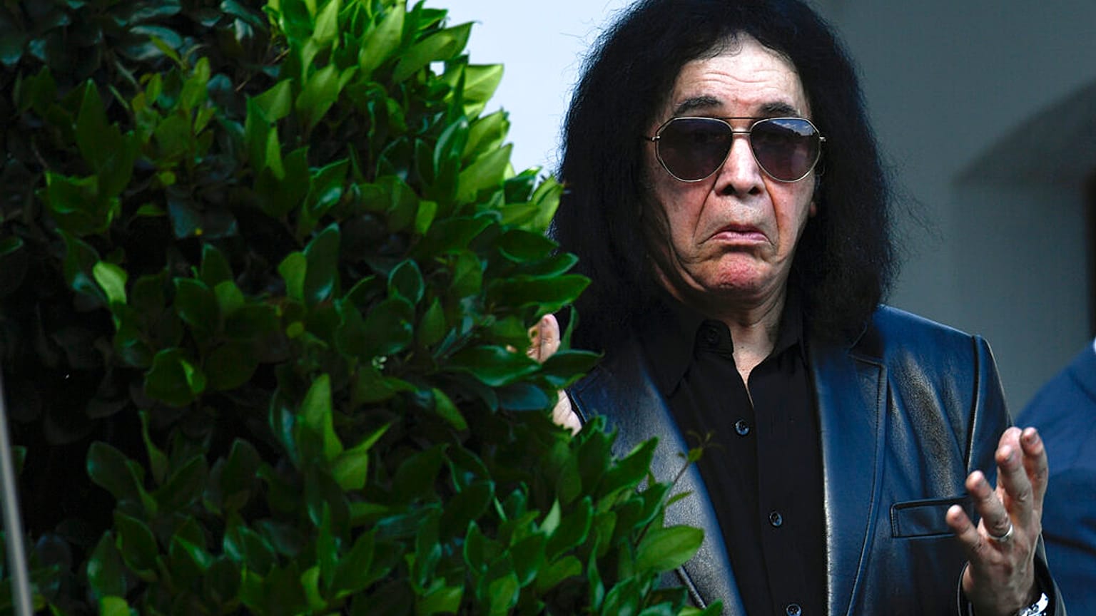 Ο τραγουδιστής των KISS, Τζιν Σίμονς