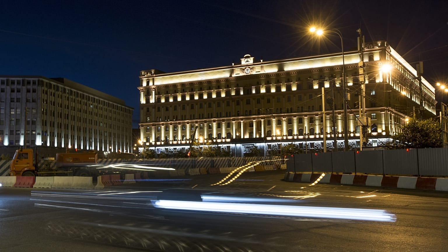 Archív fotó: az FSZB (a volt KGB) székháza Moszkvában