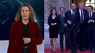 Beatriz Beiras, Euronews / La primera ministra de Finlandia, Sanna Marin en la cumbre de Versalles, Francia 10/3/2022
