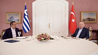 Γεύμα Ερντογάν- Μητσοτάκη
