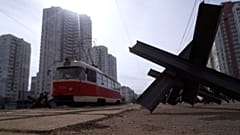 Le tramway de Kyiv circule toujours malgré la guerre