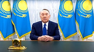 Kazakistan'ın eski Cumhurbaşkanı Nursultan Nazarbayev