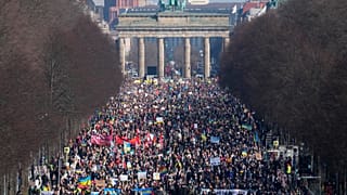 Großkundgebung in Berlin