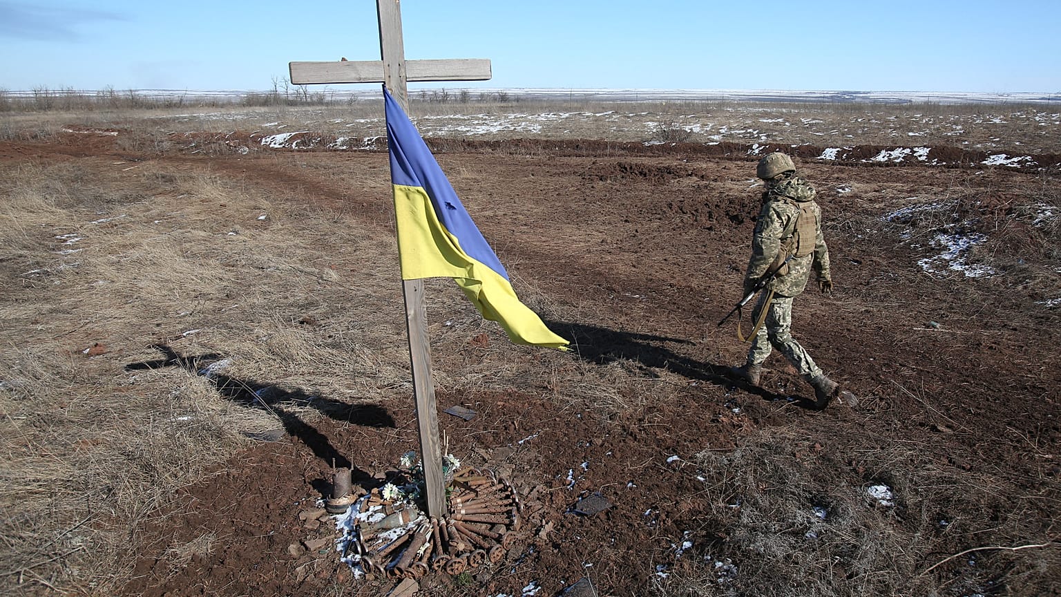 Dans la région de Donetsk, dans l'est de l'Ukraine