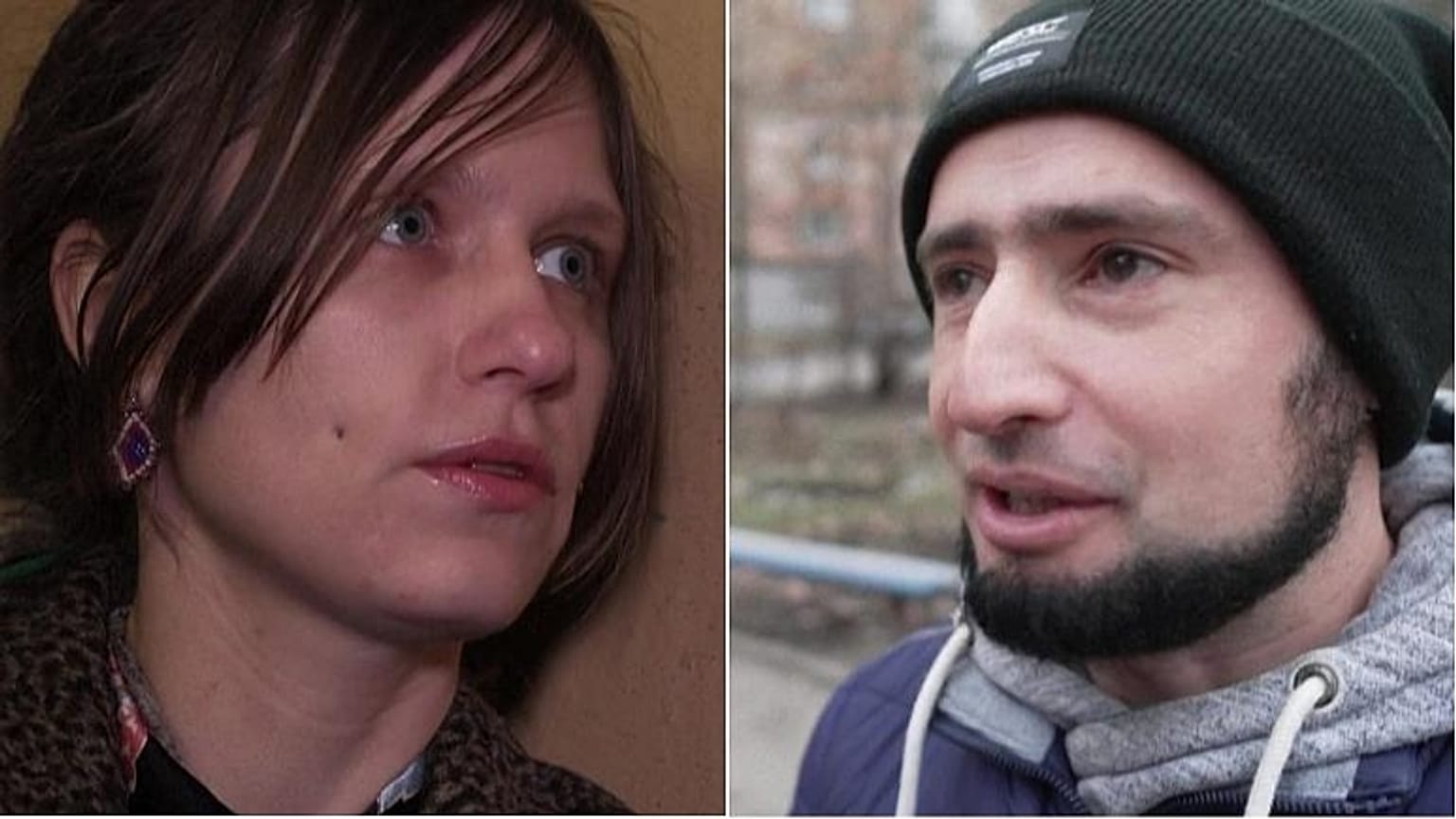 Szása és Andrej a cikkben megszólalók közül