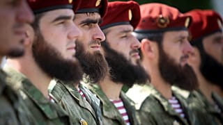 عناصر من القوات الخاصة في الشيشان (أرشيف)