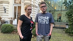 Polish judges Joanna Hetnarowicz-Sikora and Igor Tuleya in Brussels for a special screening of the documentary 'Judges under Pressure'.