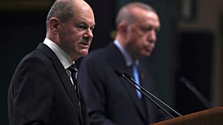 Ο Όλαφ Σολτς κι ο Ρετζέπ Ταγίπ Ερντογάν