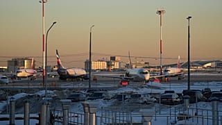 Moskova yakınlarındaki Sheremetyevo Havaalanı