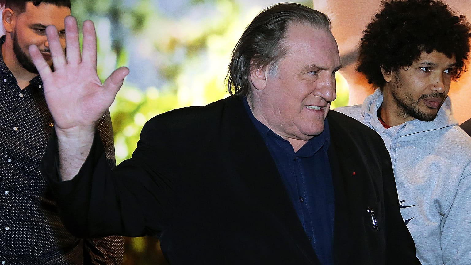 Fransız aktör Gerard Depardieu