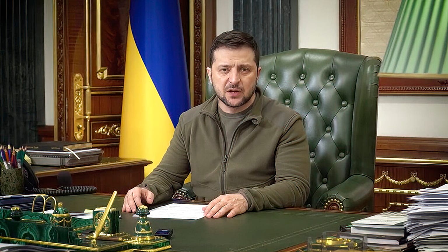 Der ukrainische Präsident Wolodymyr Selenskyj 