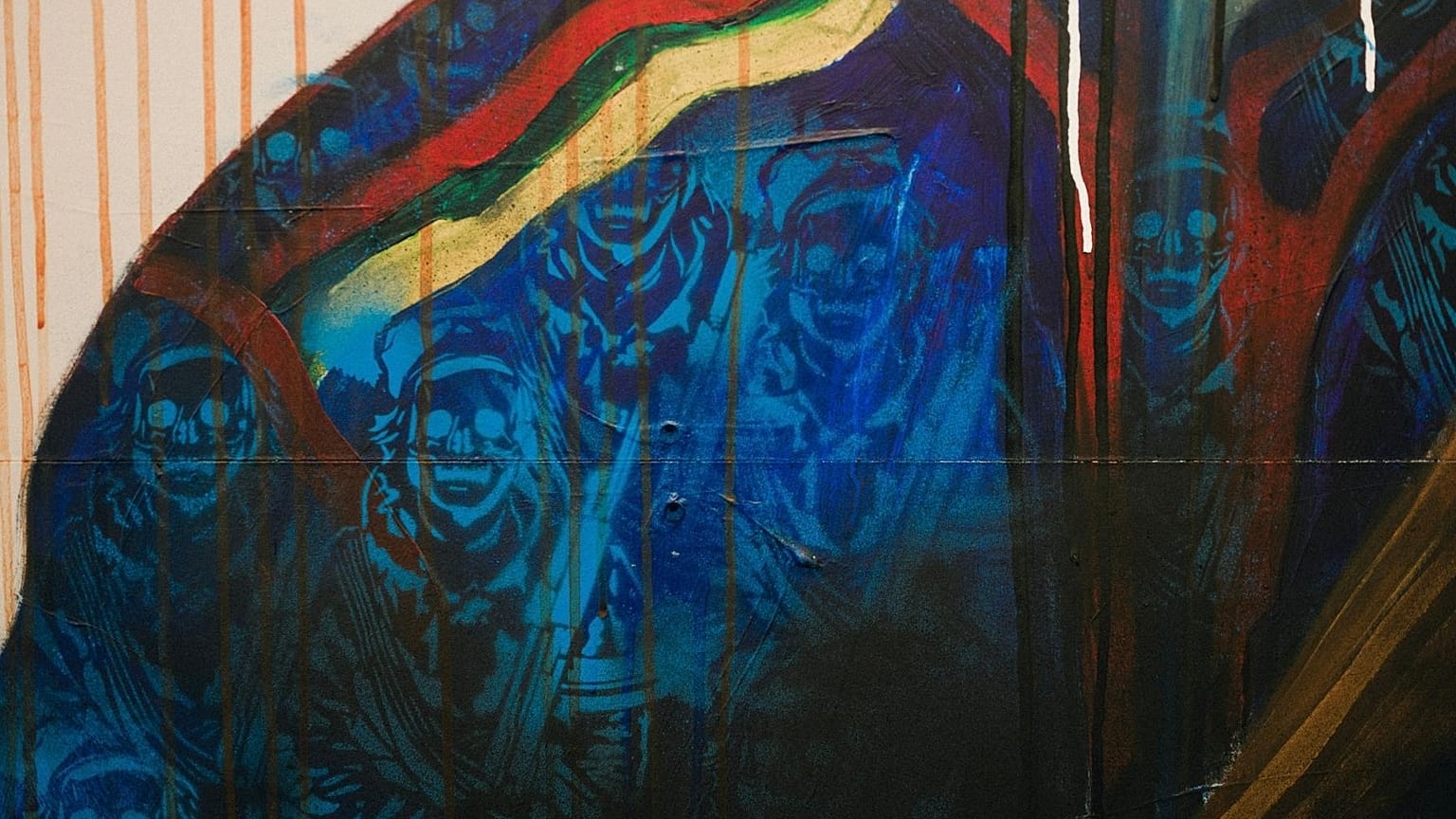 'The Sámi Pavilion' artist Anders Sunna's studio. 