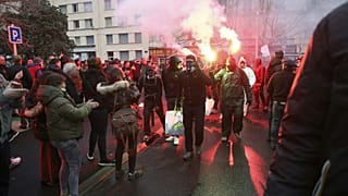 Protesters have rallied outside prefectures in several cities in Corsica.