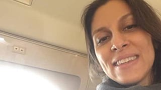 نازنین زاغری در هواپیما هنگام خروج از ایران