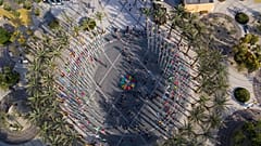Aerial view of 2020 Plaza