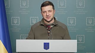Presidente de Ucrania, Volodímir Zleneski.