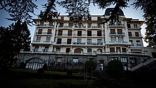 L'ancien hôtel du Parc où les accords d'Évian ont été conclus le 18 mars 1962.