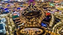 Aerial view of Expo 2020