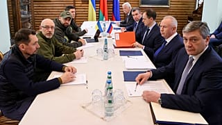 Переговоры украинской и российской делегаций в Бресте 7 марта 2022