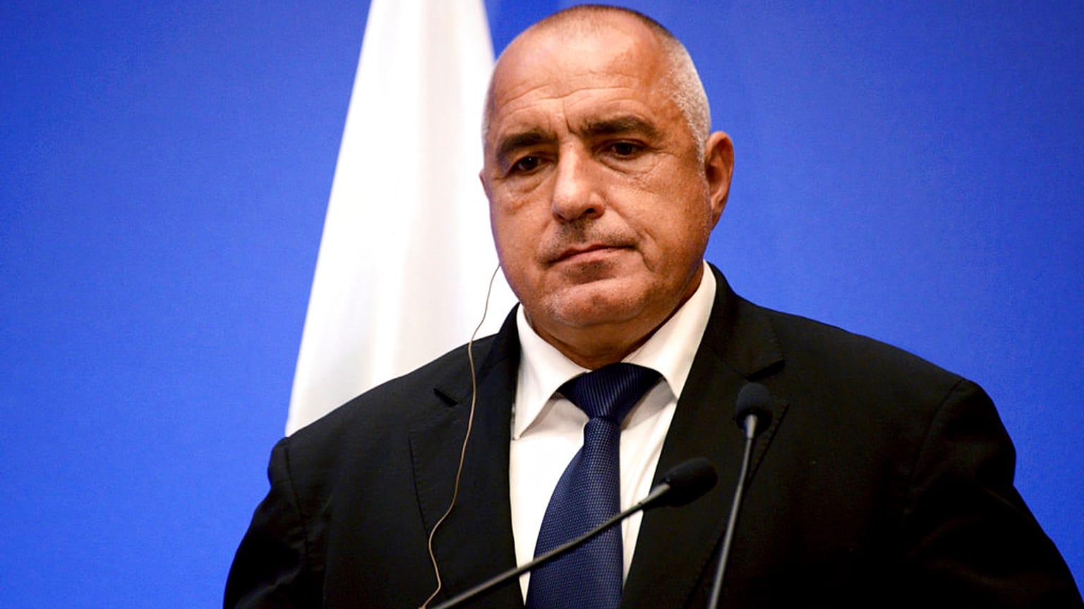 Ο Μπόικο Μπορίσοφ στη Θεσσαλονίκη (φωτογραφία αρχείου)