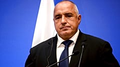 Ο Μπόικο Μπορίσοφ στη Θεσσαλονίκη (φωτογραφία αρχείου)