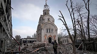 Последствия бомбардировки Мариуполя 10 марта 2022
