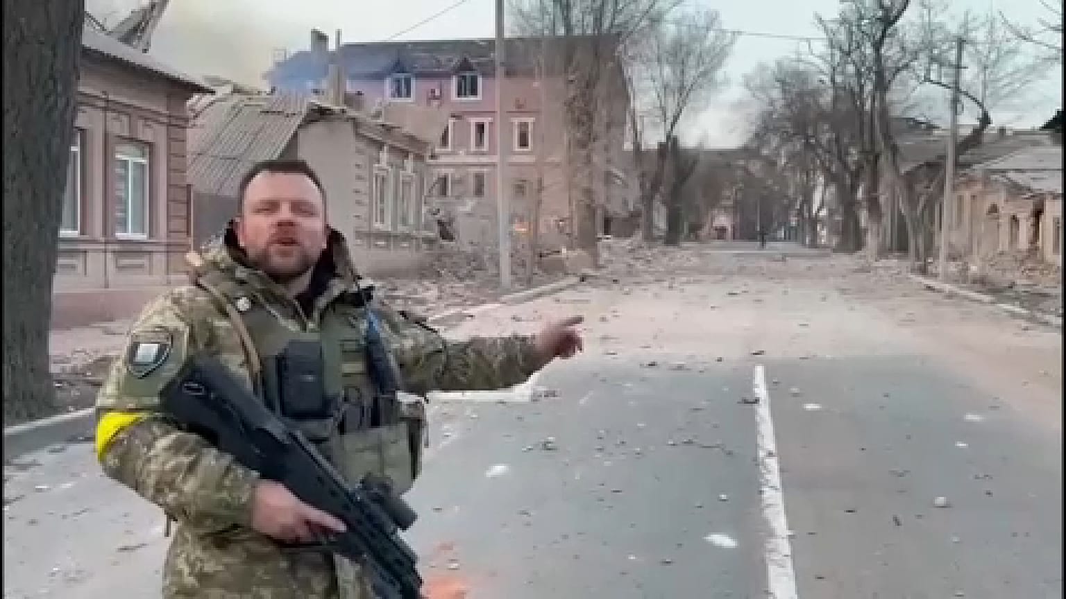 A mariupoli Mihail Versinyin üzenetet küld a világ vezetőinek