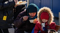 Беженцы из Николаева прибыли в Паланку (Молдавия), 19 марта 2022 г.