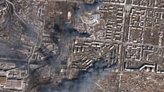Satellitenaufnahme von Mariupol an diesem Sonntag
