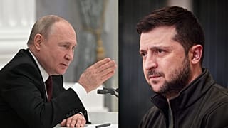 Rusya Devlet Başkanı Vladimir Putin ve Ukrayna Devlet Başkanı Vladimir Zelensky
