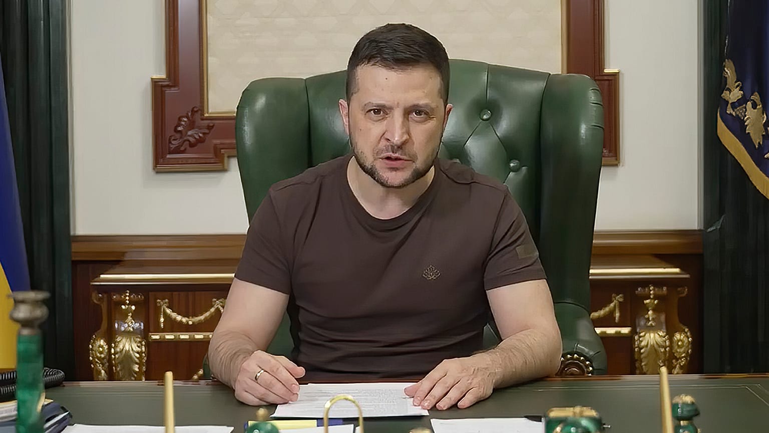 Volodímir Zelenski, presidente de Ucrania