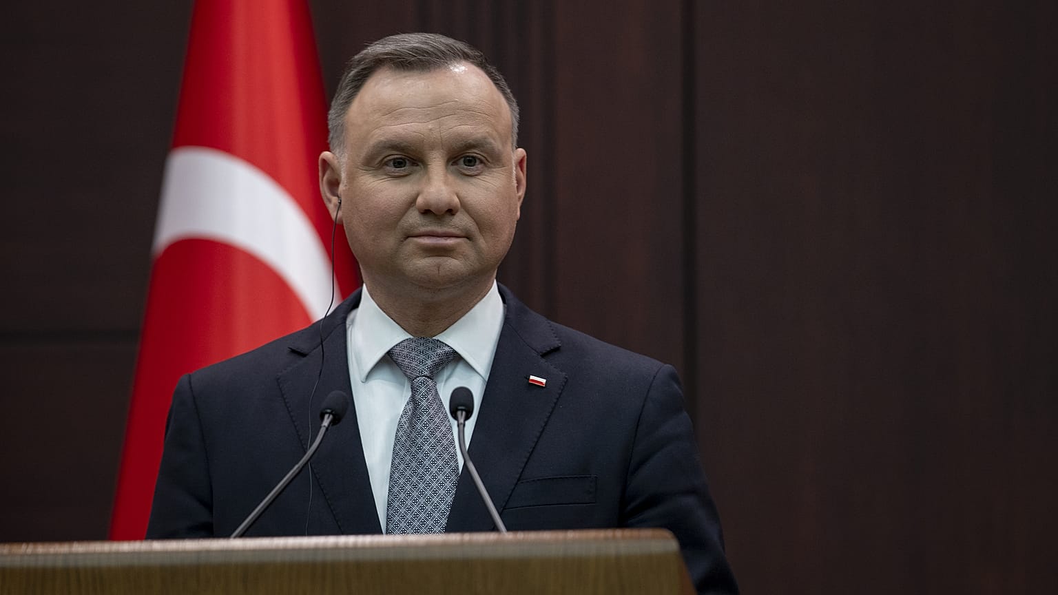 Polonya Cumhurbaşkanı Andrej Duda