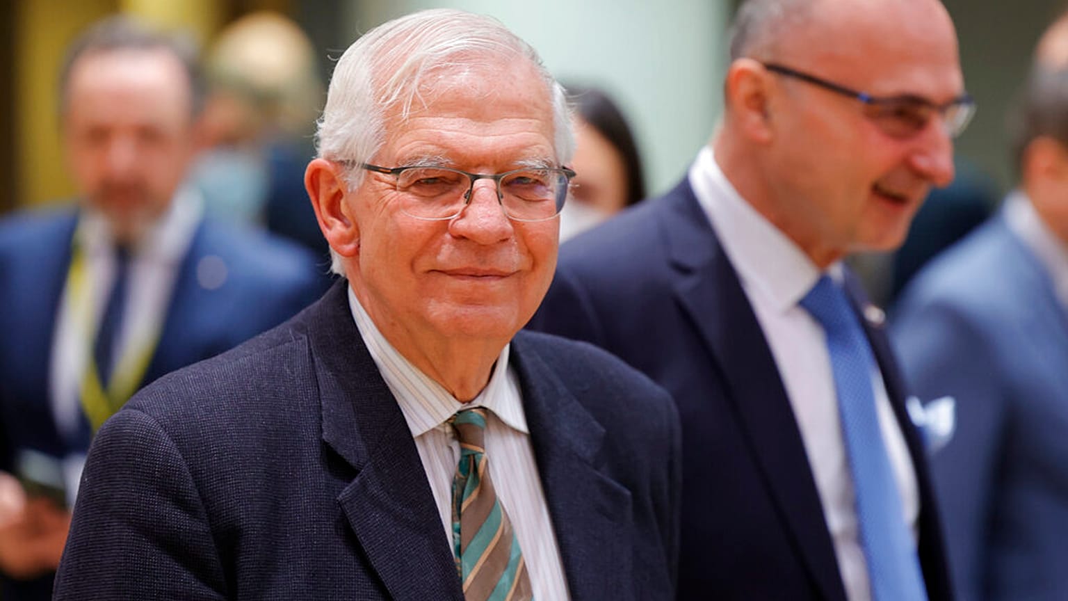 Josep Borrell in Brüssel an diesem Montag